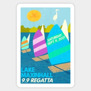 Lake Maxinhall 9.9 Regatta 2021 Sticker